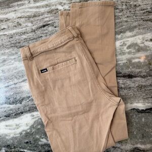 RSQ Tan Slim Fit Chinos Pants for Men Size 32x30